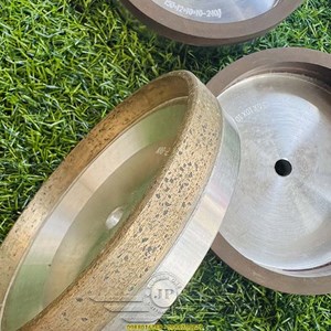 Đá Kim Cương Mài Kính Máy Song Cạnh Ø150 A80