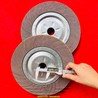 Bánh Mài Nhám C258 Ф300 dày 35mm Lỗ trục 32mm P60