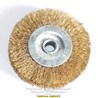 Đĩa Sợi Thép Đánh Rỉ 100x10x16mm