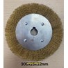 Chổi Đánh Rỉ Sợi Thép Dạng Đĩa 300mm