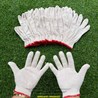 Găng tay sợi cotton trắng