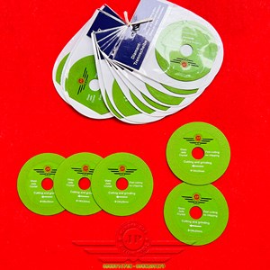 Lưỡi Mài Cắt Kính Đa Năng Màu Xanh 100xΦ20mm