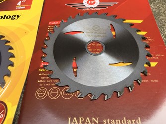 Lưỡi Cưa Gỗ Nhật NPT, Đĩa Cắt Gỗ 105, Lưỡi Hợp Kim Cắt Gỗ