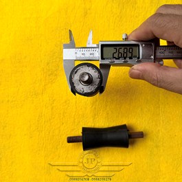 Cao Su Côn Khớp Nối Phần Thân Trong Máy Đầm Thước Xăng Inox