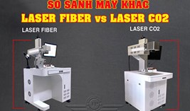 Sự Khác Biệt Giữa Máy Khắc Laser Fiber và Máy Khắc Laser CO2