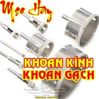 Mũi Khoan Kính