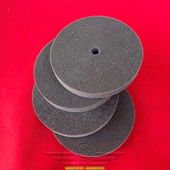 Nỉ Xám Đánh Bóng Inox #180 Ø200x25xØ18