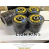 Nhám Xếp Nâu 100mm Nắp Lưới