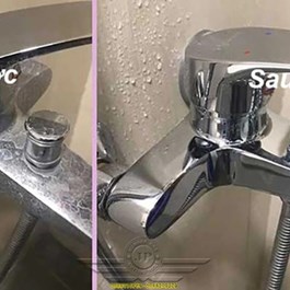 Nước Tẩy Inox Vòi Sen Chậu Rửa