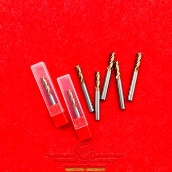 Dao Phay Trụ màu Đồng 6x50mm